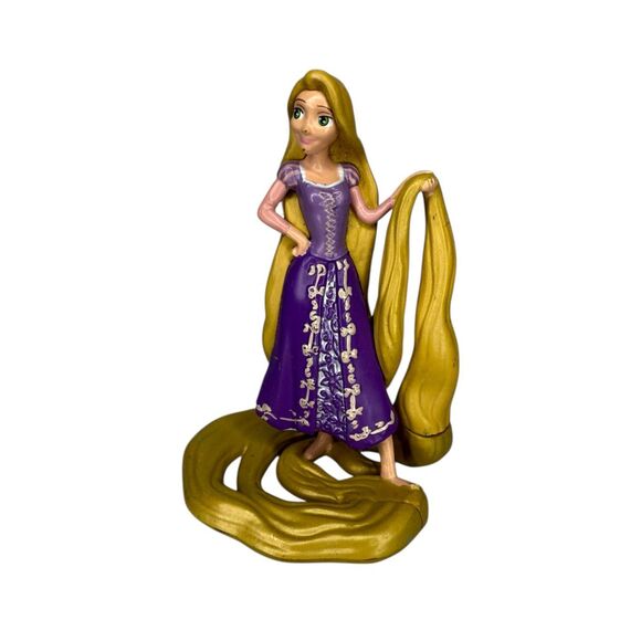 Disney Store Tangled Rapunzel PVC Figurines Set of 4 Cake Topper Toys 2010 - Picture 6 of 7